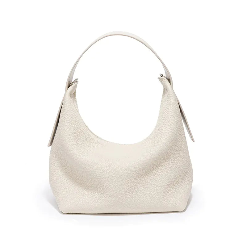 Soft Pillow Shoulder Bag in Cowhide for Women